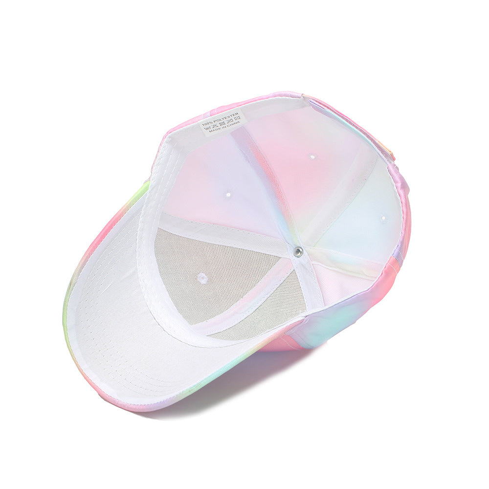 Wholesale Kids Fashion Colorful Tie-Dye Hat